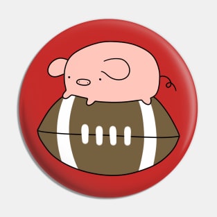 Little Pig and Football Pin