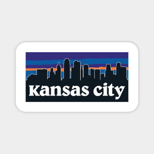 Kansas City Skyline Magnet