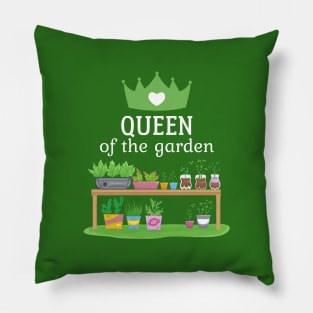 Queen Of The Garden print Pillow