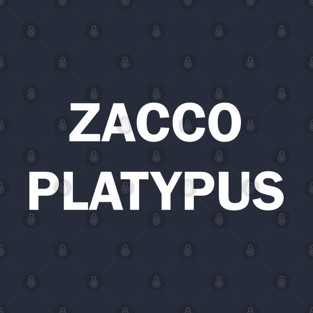 ZACCO PLATYPUS: Version Two by AislingKiera