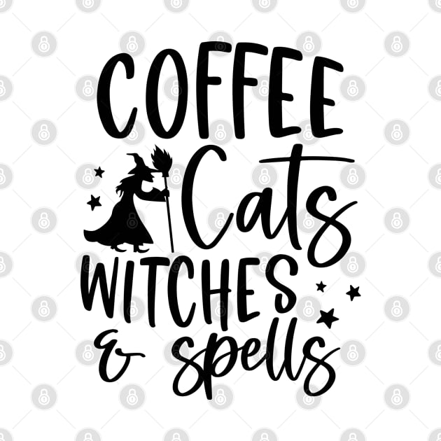 Coffee Cats Witches & Spells by Matt's Wild Designs