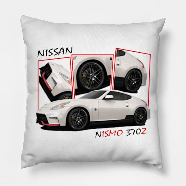 Nissan 370z Pillow by T-JD