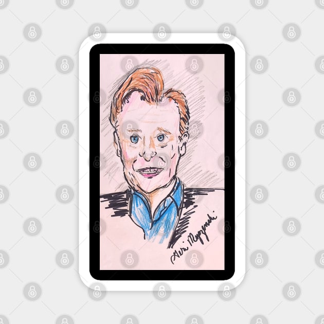 The Tonight Show with Conan O'Brien Magnet by TheArtQueenOfMichigan 