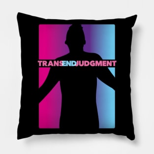 TransEndJudgment Multicolor Background Pillow