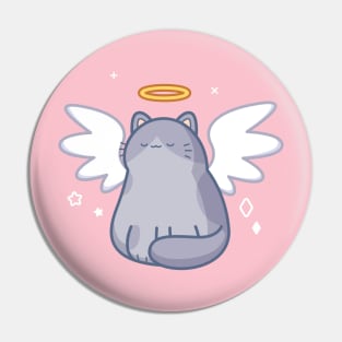 Angelic Cat Pin