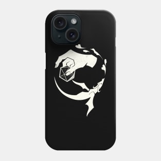 The hand of the master (White version) Phone Case