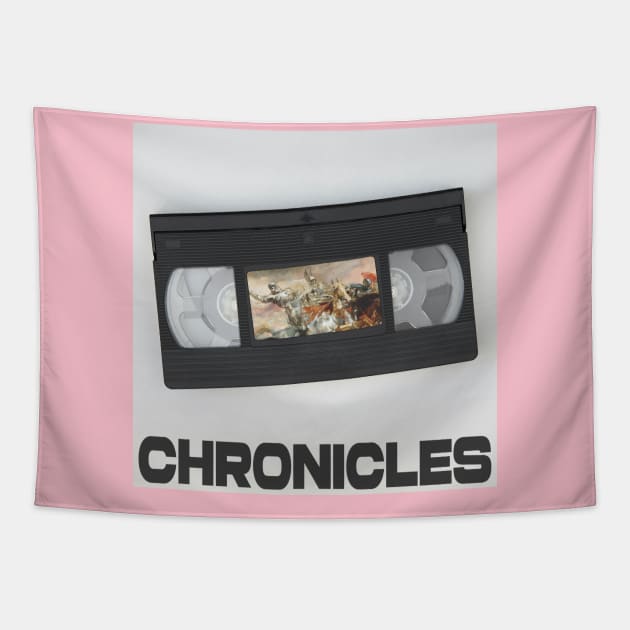 Chronicles Graphic Design Tapestry by PW Design & Creative