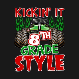 Kickin it 8th Grade Back to School Teacher T-Shirt