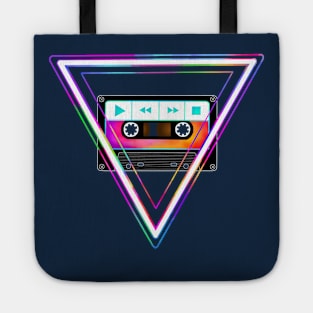 Totally Triangular 80s Cassette Tape Tote