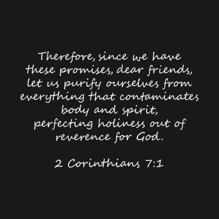 2 Corinthians 7:1 T-Shirt