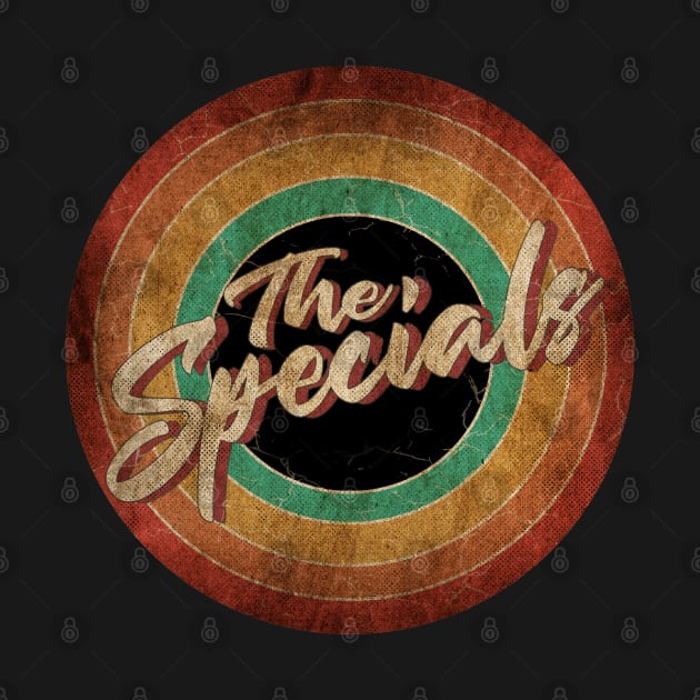 The Specials - Vintage Circle Art by antongg