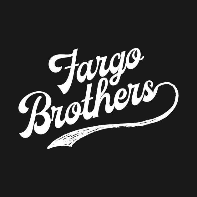 Fargo Brothers Logo - White Letters by The Fargo Brothers