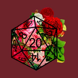 Floral D20 T-Shirt