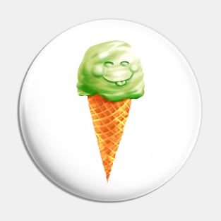 Happy ice cream Pin