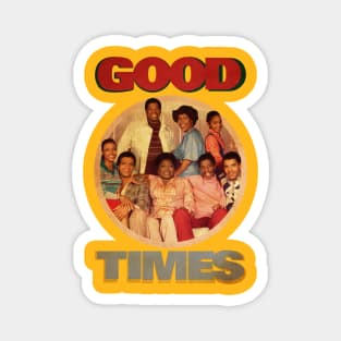 VINTAGE GOOD TIMES HAPPY FAMILY Magnet