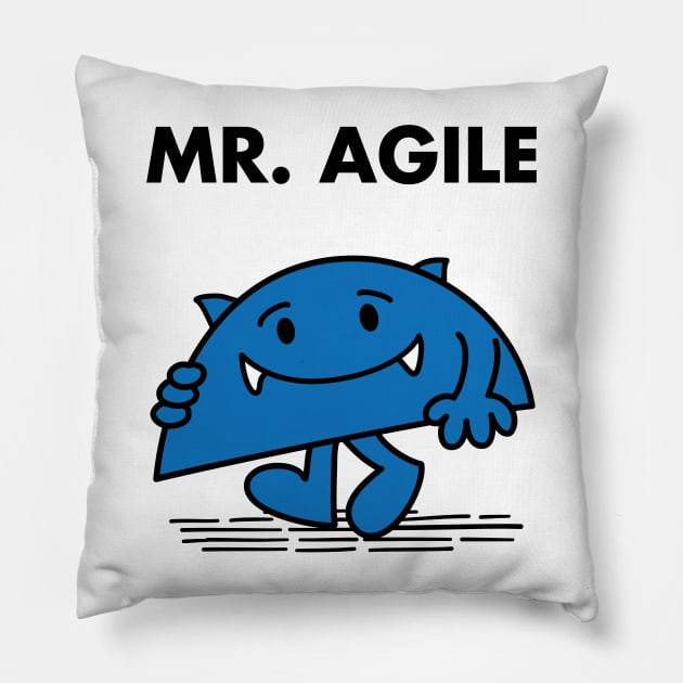 Mr. Agile Pillow by irkedorc