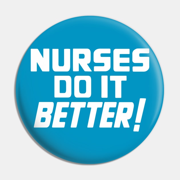 Nurses Rock Vintage Pin by alfiegray