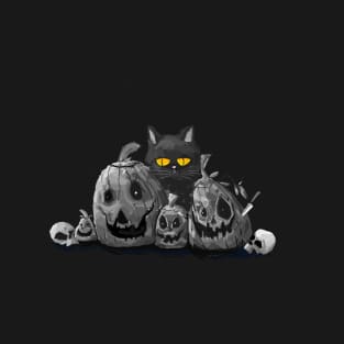 Halloween cat T-Shirt
