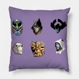 Fury's Finest Logo The Black Order Pillow