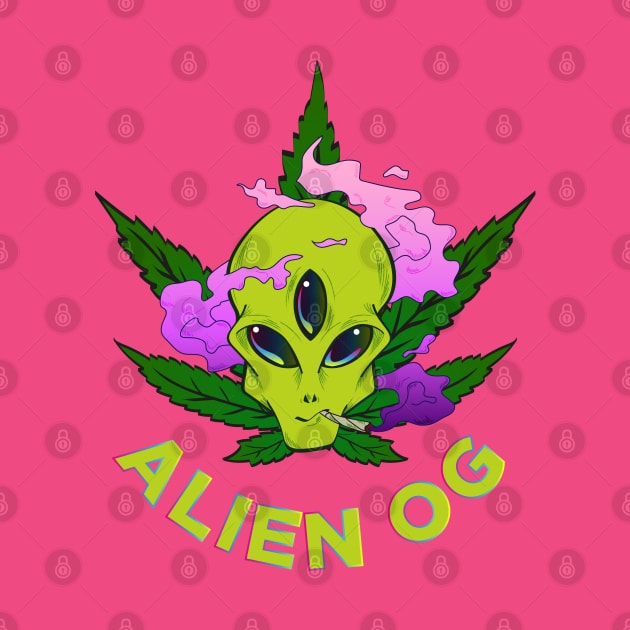 Alien OG (Yellow Green) by KannaKulture