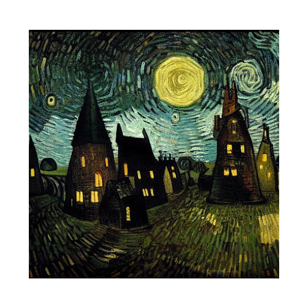 Starry Night Over Godric's Hollow by Grassroots Green