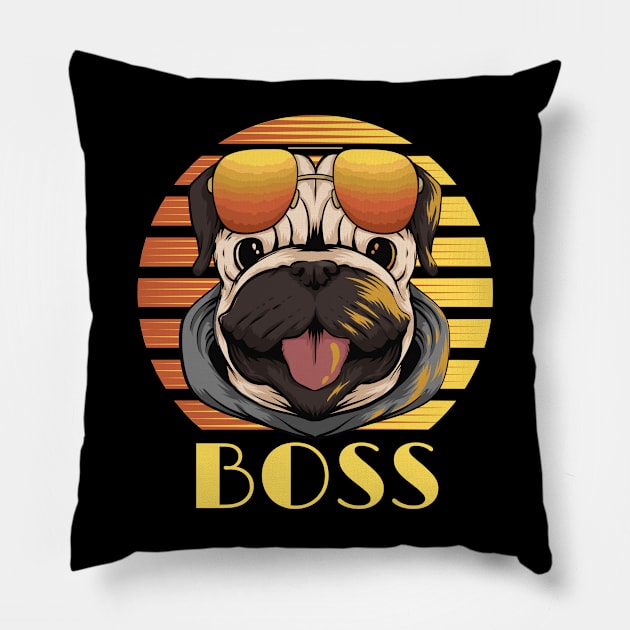 Dog - BOSS Pillow by Novelty Depot