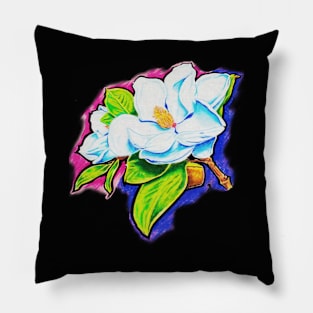 Magnolias Color Pillow