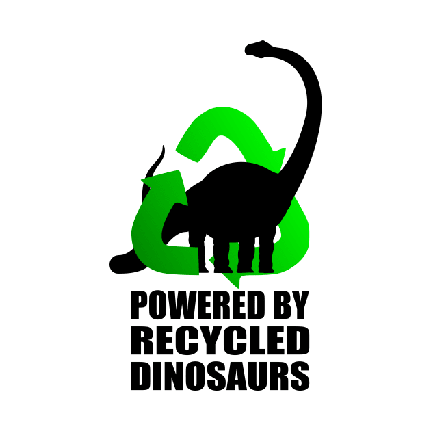 Diplodocus  - Powered by Recycled Dinosaurs by birdo