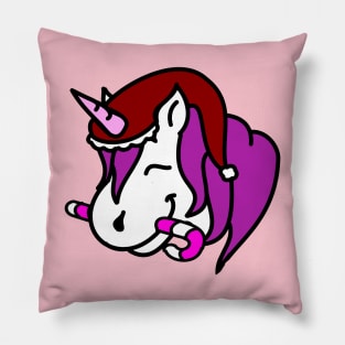 Einhorn in Weihnachtsstimmung Pillow