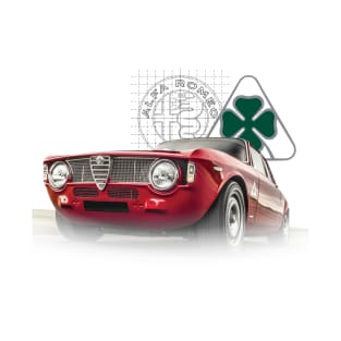 Alfa Romeo Quadrifoglio 105 GTA Coupe T-Shirt