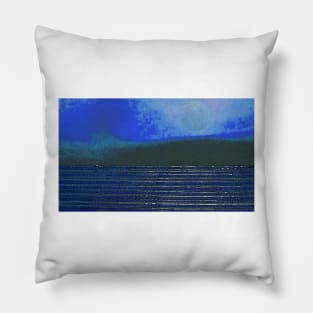 littoral (blue) Pillow