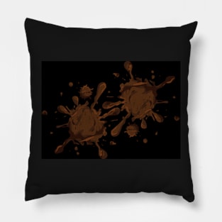 Mud Splash Mask Pillow