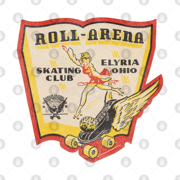 Roll-Arena Roller Rink Vintage Defunct Skating Club by darklordpug