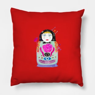 Matryoshka Lucky Charm Nura Pillow