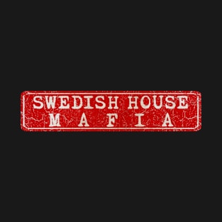 vintage retro plate Swedish House Mafia T-Shirt