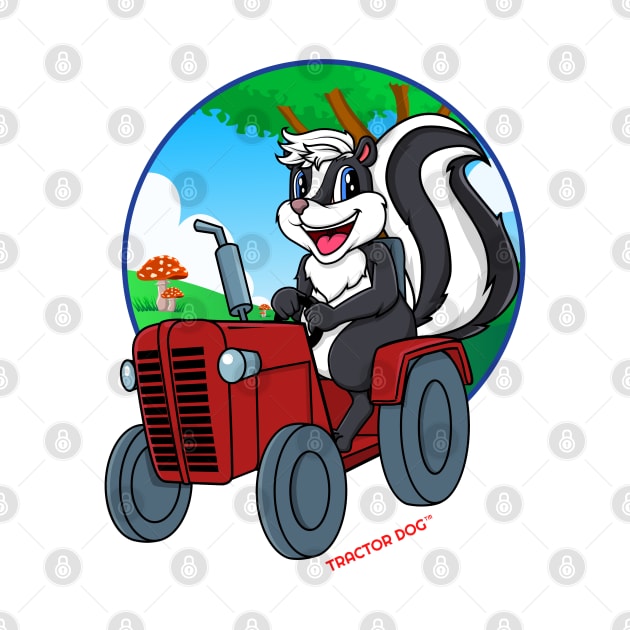 Tractor Critters Skunk by tractordog