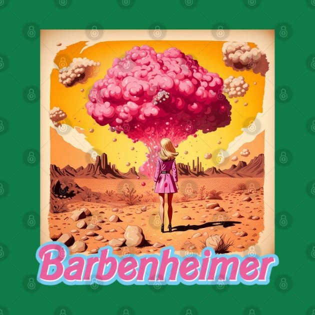 Barbenheimer, Barbie vs Oppenheimer mashup by Teessential