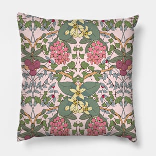 Winter Flowers II Pillow