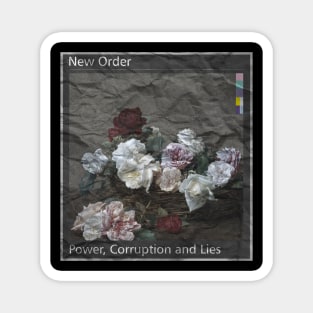 Album Cover New Order // Power, Corruption and Lies Magnet