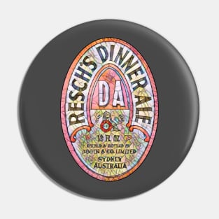 RESCHS DA Beer Label - Dinner Ale "Dirty Annie" Pin