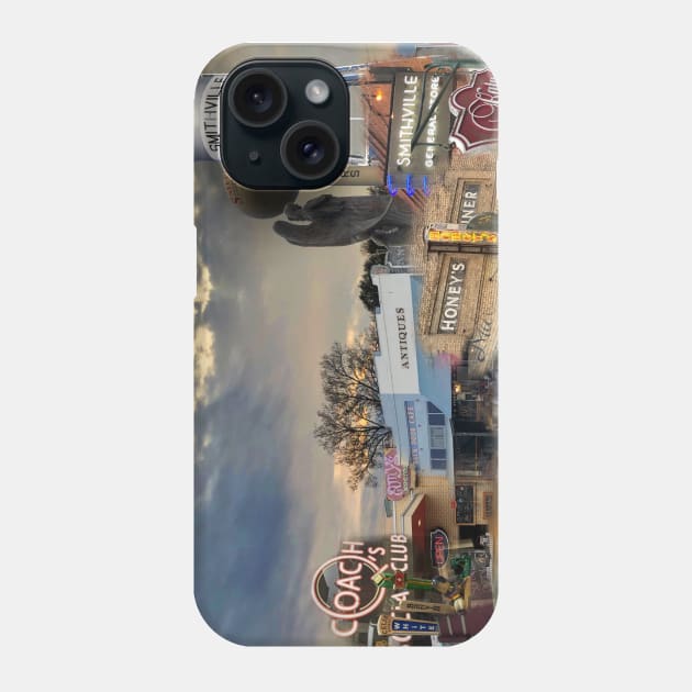 Smithville Texas Montage #2 Phone Case by rand0mity