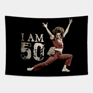 Sally O'Mally I am 50 Tapestry