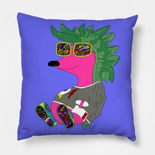 Cool Hedgehog Pillow