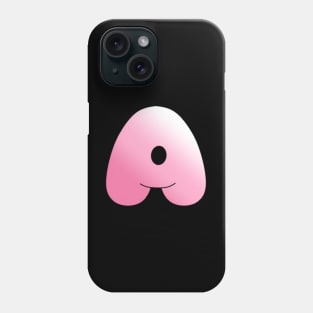 Pink Letter A Phone Case