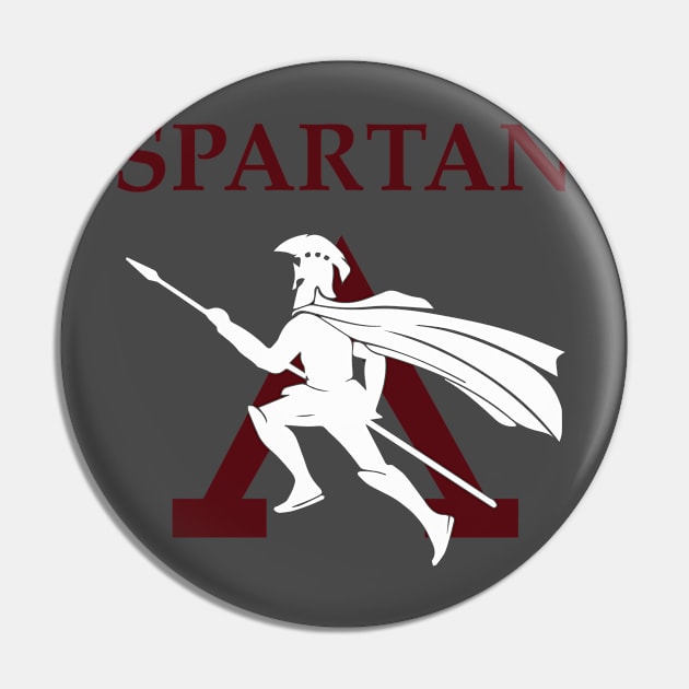 Spartan Warrior Pin by MaMoberlin