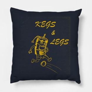 Kegs & Legs Classic (Vintage Look) Pillow