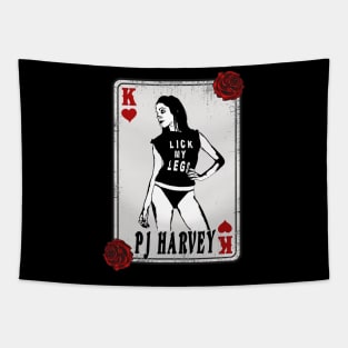 Vintage Card Pj Harvey Tapestry