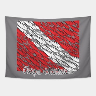 Scuba diving Flag - Cape Hatteras Tapestry