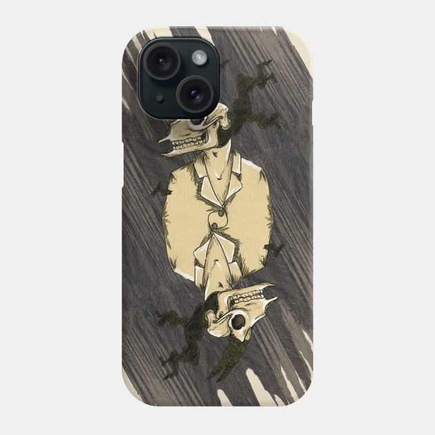 The Headless Horseman Phone Case by finegoddamnit