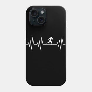 Running Heartbeat Gift Running lovers Phone Case